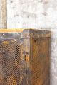 Werkstattschrank grau orange
